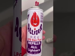 Aerosol Lighter Valve metalen stam butane gas aansteker hervulling van de klep butane aansteker