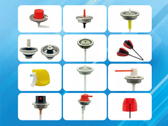 Toekomstige aerosolklep, aerosolactuator, aerosolkap