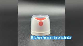 Premium druppelvrije lichaamsspray-actuatortechnologie