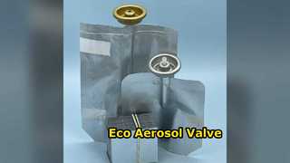 Eco-aerosolverpakkingszak op ventielsysteem