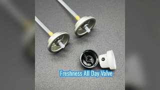 Langdurige deodorant-sproeiklep