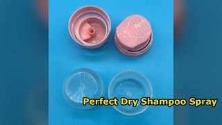 360 droogshampoo-actuator voor perfecte poederdosering