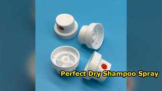 360 droogshampoo-actuator voor perfecte poederverdeling
