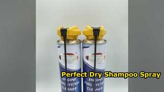 360 graden droogshampoo-actuator voor perfect volume