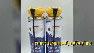 360 graden droogshampoo-actuator voor perfect volume