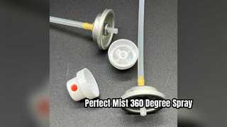 Professionele droogshampoo-actuator 360 graden spray