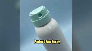 Aerosolventiel voor zonnebrandcrème: gelijkmatige spray, geen lekkage