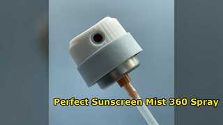Beste zonnebrand-aerosolklep voor gelijkmatige mist en 360-spray