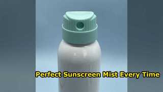 Premium zonnebrandcrème sproeiventiel 360 graden misttechnologie