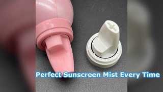 Geavanceerde zonnebrand-aerosolklep voor perfecte mistdekking