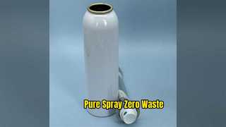 Steriel spuitzak-op-ventielsysteem