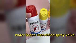 sproeiventiel voor insecticiden op waterbasis