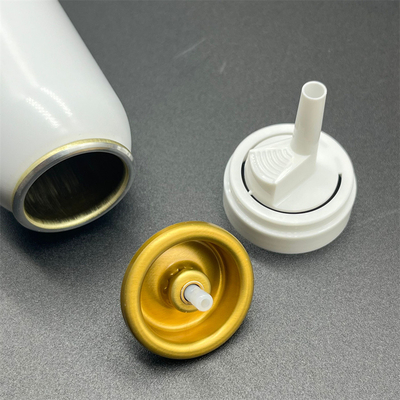 kopen Zilver/Gouden Aluminium Aerosolventiel Voor Haarmousse Schuimspray Dispensing online vervaardiging