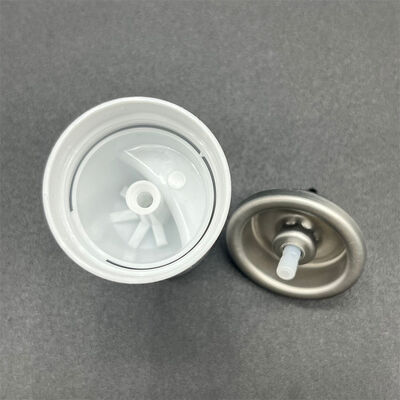 kopen Duurzame Aluminium Aerosolventiel Verpakking voor High-End Haarmousse online vervaardiging