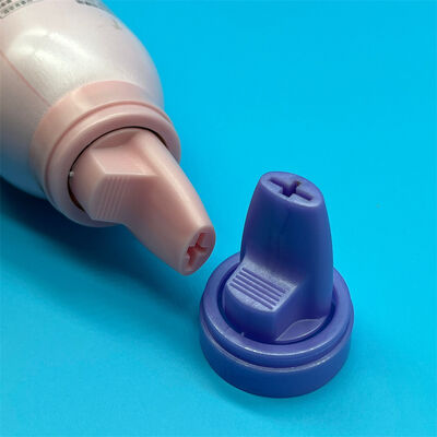 kopen Gecertificeerde kindveilige aerosol haarmousse dispenser voor gezinnen met druk-en-draai actuator en sabotagebestendige verzegeling online vervaardiging