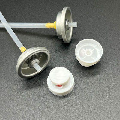 kopen Ultrafijne mist spuitstuk aërosolklep met residuvrije prestaties en 360° werking voor droge shampoo spray online vervaardiging