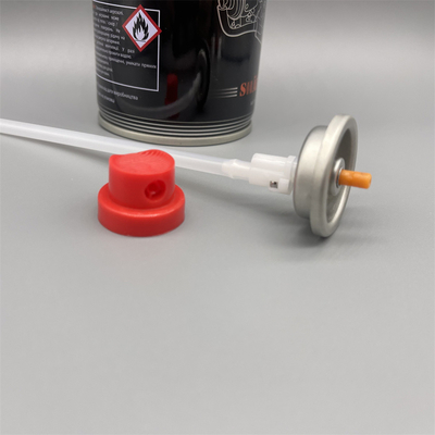 kopen 360 Degree Direction Aerosol Valves With Actuator for lubricant Aerosol Tin Cans online vervaardiging