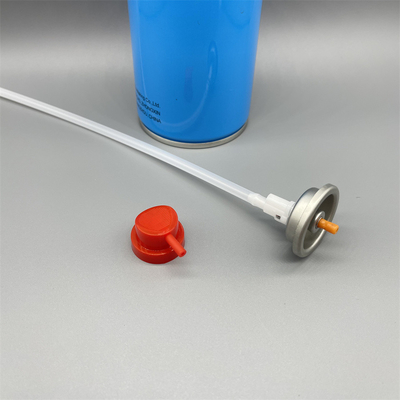 kopen Betrouwbare en Duurzame 360 ​​graden Aerosolklep met Actuator voor Industriële Smeermiddelen en Reinigingsproducten met Consistente Spuitcontrole online vervaardiging