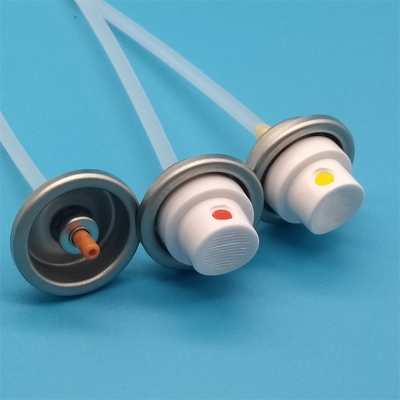kopen Een Inch Tinplate/aluminium Aerosol Spray Valve Voor Hair Shin Spray Formules online vervaardiging