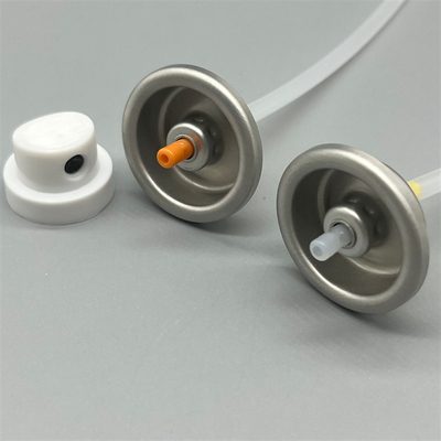 kopen Deodorant Aluminum Aerosol Spray Valve for Personal Care Packaging with Standard Actuator and Precise Dispensing Use online vervaardiging