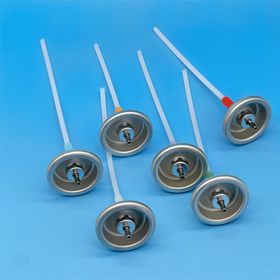 kopen Accessories for Aerosol Can Good Quality Metering Valve Gas Sprayer Valve with metal stem and L actuator online vervaardiging