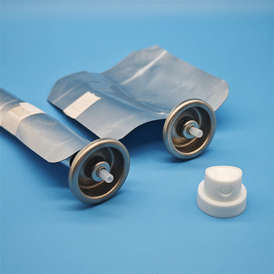 kopen 1 Inch Bag on Valve Aluminum Aerosol Metal Cans Bag on Valve Spray BOV for Oil Spray Cosmetic Spray online vervaardiging