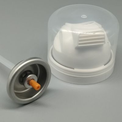 kopen Mensen schuim scheer aërosol klep voor kapper en reis gebruik met gladde schuim actuator online vervaardiging