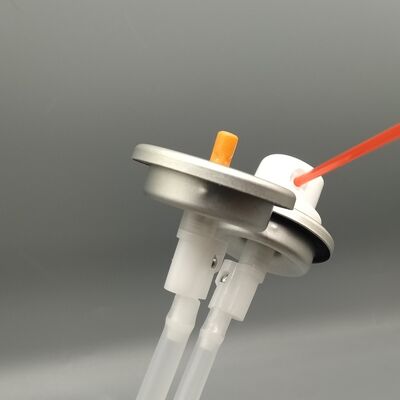 kopen Hoge betrouwbaarheid 360 graden aërosolklep met actuator voor brandblokkerende sproeien en isolerende schuimen met een consistente hoge volume online vervaardiging