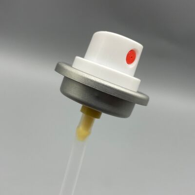 kopen Fijne mist haar glanzende aërosol klep voor lichtgewicht op olie gebaseerde formules online vervaardiging