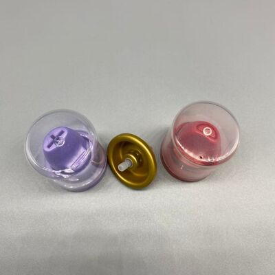 kopen Omgekeerde spuitbus haarmousse aluminium klep voor cosmetische schuimsprayverpakkingen online vervaardiging