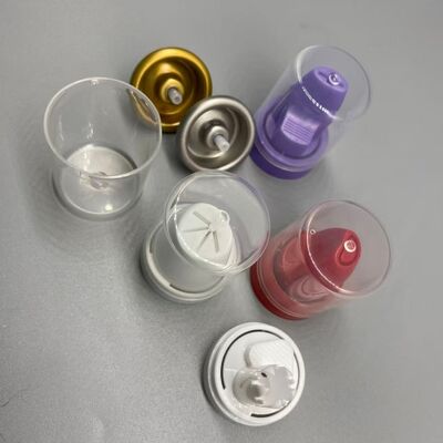 kopen Inverted Aluminium Aerosol Valve voor Hair Mousse Compatibel met salon-grade formules online vervaardiging