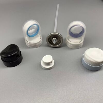 kopen Aerosol zonnebeschermingsspuitklep met gecontroleerde uitgangstechnologie, lekkagebestendige vormgeving en 360 graden werking online vervaardiging