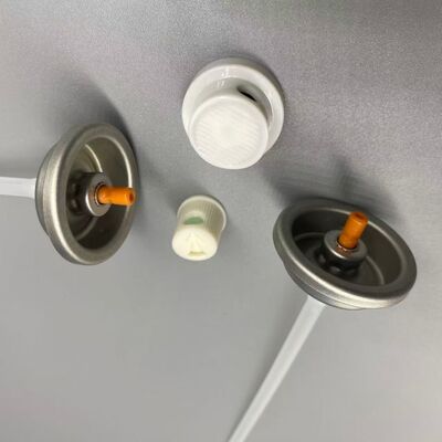 kopen Aerosol haarlijm spuitklep met gelijkmatige distributietechnologie online vervaardiging