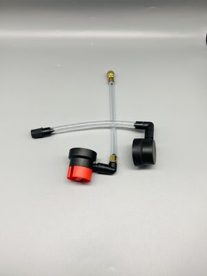 kopen Industrial Brass Tire Inflator Valve met veilig vergrendelingssysteem en ergonomische greep online vervaardiging