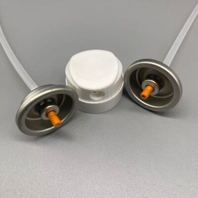 kopen Aerosol droog shampoo spuitklep met high-output poedermist technologie online vervaardiging