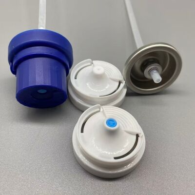 kopen Premium antibacteriële spray aerosol klep met geavanceerde anti-verstopte technologie en breedhoek dispensering online vervaardiging