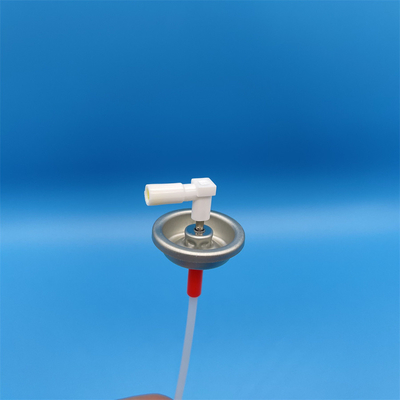 Eén inch doseringsklep met L-vormige actuator voor precisie aerosol dispensing