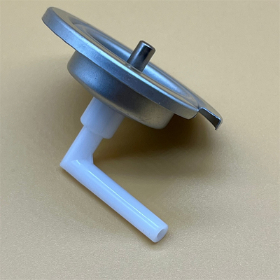 Een lichtgewicht draagbare gaskachel klep voor kamperen. Aluminiumlegering. Een centimeter snel aansluiten.