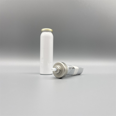Flexible dispensing met mannelijke aerosolzak op klep voor gecontroleerd gebruik