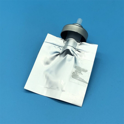 Een duim mannelijke aerosolzak op de klep voor een betere product integriteit