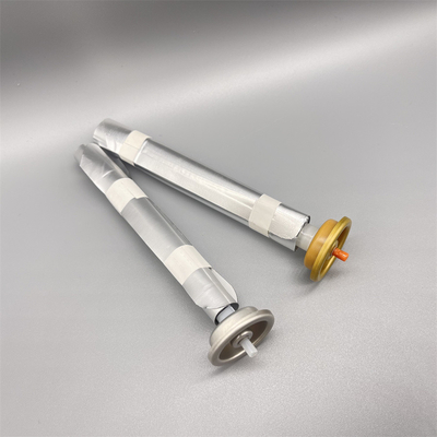 Aluminium Aerosol Can Bag op klep. Betrouwbare afgifte. Hoge duurzaamheid klep systeem.