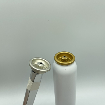 Vrouwelijke klep Aluminium zak op klep    Precisie dispensering voor aerosol toepassingen, hoogwaardige bouw