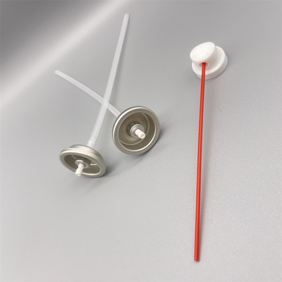 Voedselvrije siliconen klep voor culinaire toepassingen en niet-giftige aerosol dispensering.