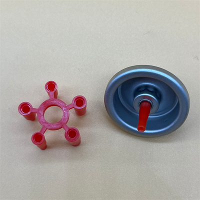 Betrouwbare opvullingsoplossing Butane gas opvulklep voor buiten- en dagelijks gebruik 1 inch diameter