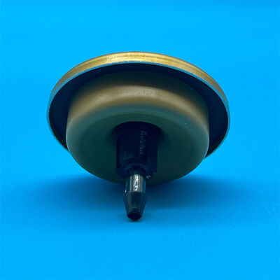 Premium Luxe Finish Aerosol Hair Mousse Dispenser voor High-End Retail met Slick Metallized Design.