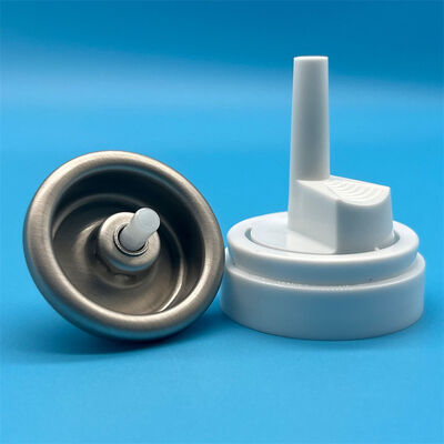 Professionele haarmousse aerosol accessoire met hoge output voor snelle salonstyling met vergrendelbare actuatordop