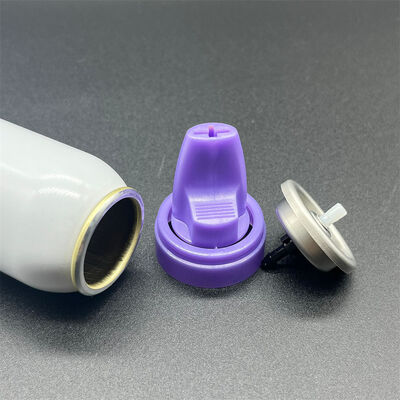 Versatile Adjustable-Spray Hair Mousse Dispensing Nozzle for Custom Styling and Multiple Styling Products with Dial-Control Output