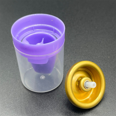 Eco-vriendelijke haarstyling product klep. Biologisch afbreekbare materialen. 0,8 mm opening voor mousse en gels.