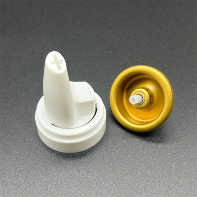 Precision Hair Product Dispenser Valve. 1.2mm opening voor Mousse & Gel. Professionele haarverzorgingstoepassingen.