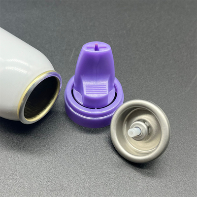High-Flow Aerosol Mousse Dispenser Nozzle voor snelle styling.